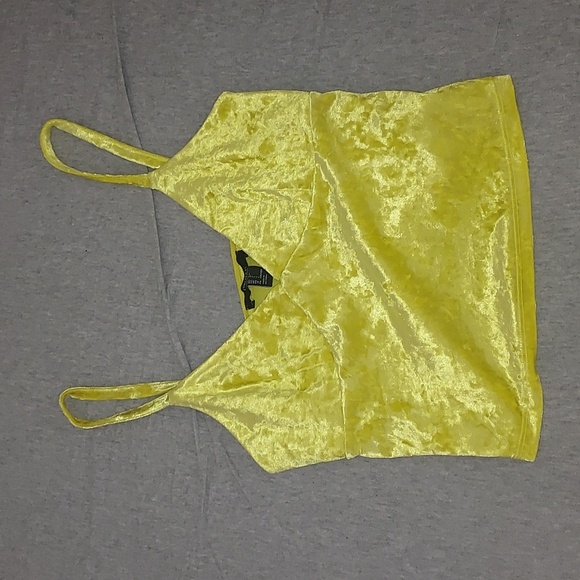 4/$18 NWOT Forever 21 velvet cropped tank - Picture 1 of 3